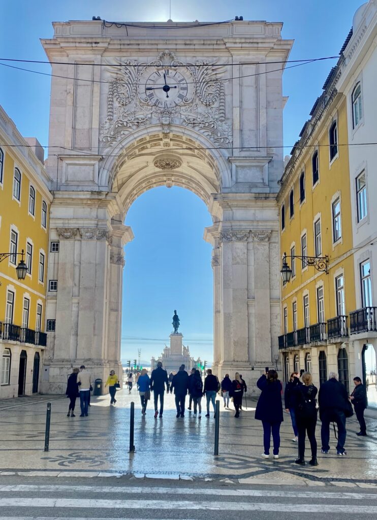 Rota Vicentina Lissabon Triumfbuen Arco Triunfal