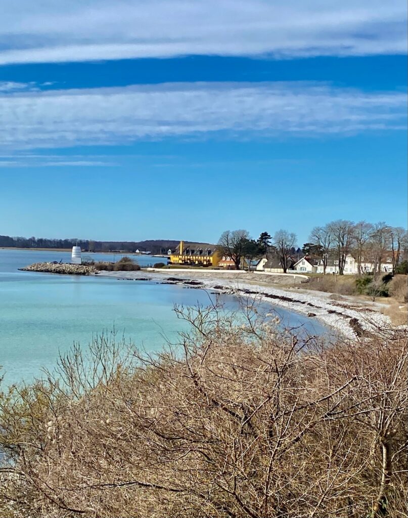 Tankeskridt Trampestien Stevns Klint Rødvig Havn