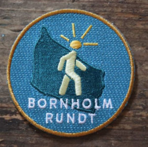 Tankeskridt badge Bornholm Rundt