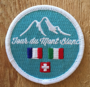 Tankeskridt badge Tour du Mont Blanc