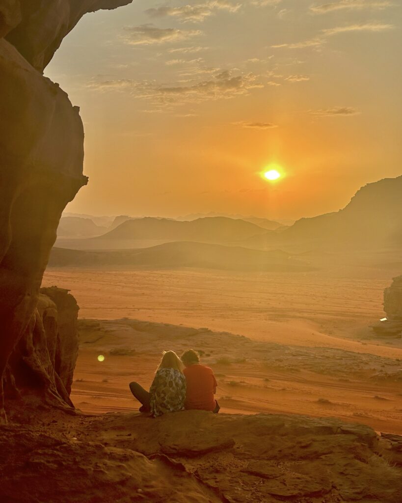 Tankskridt_Jordan Trail_Inge Færch_Wadi Rum_solnedgang