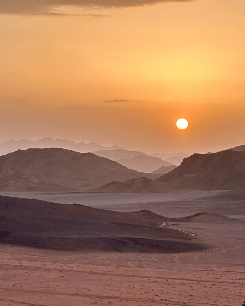 Tankskridt_Jordan Trail_Inge Færch_Wadi Rum_solnedgang