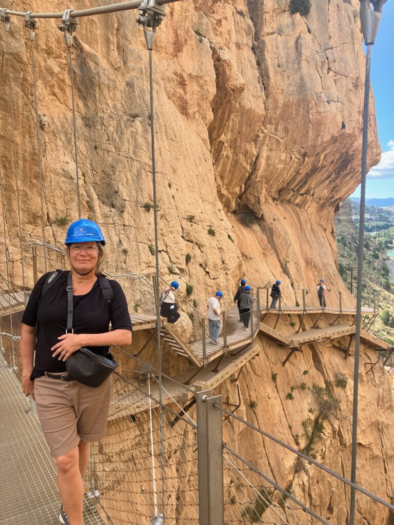 Tankeskridt_Inge Færch_Andalusien_Caminito Del Rey