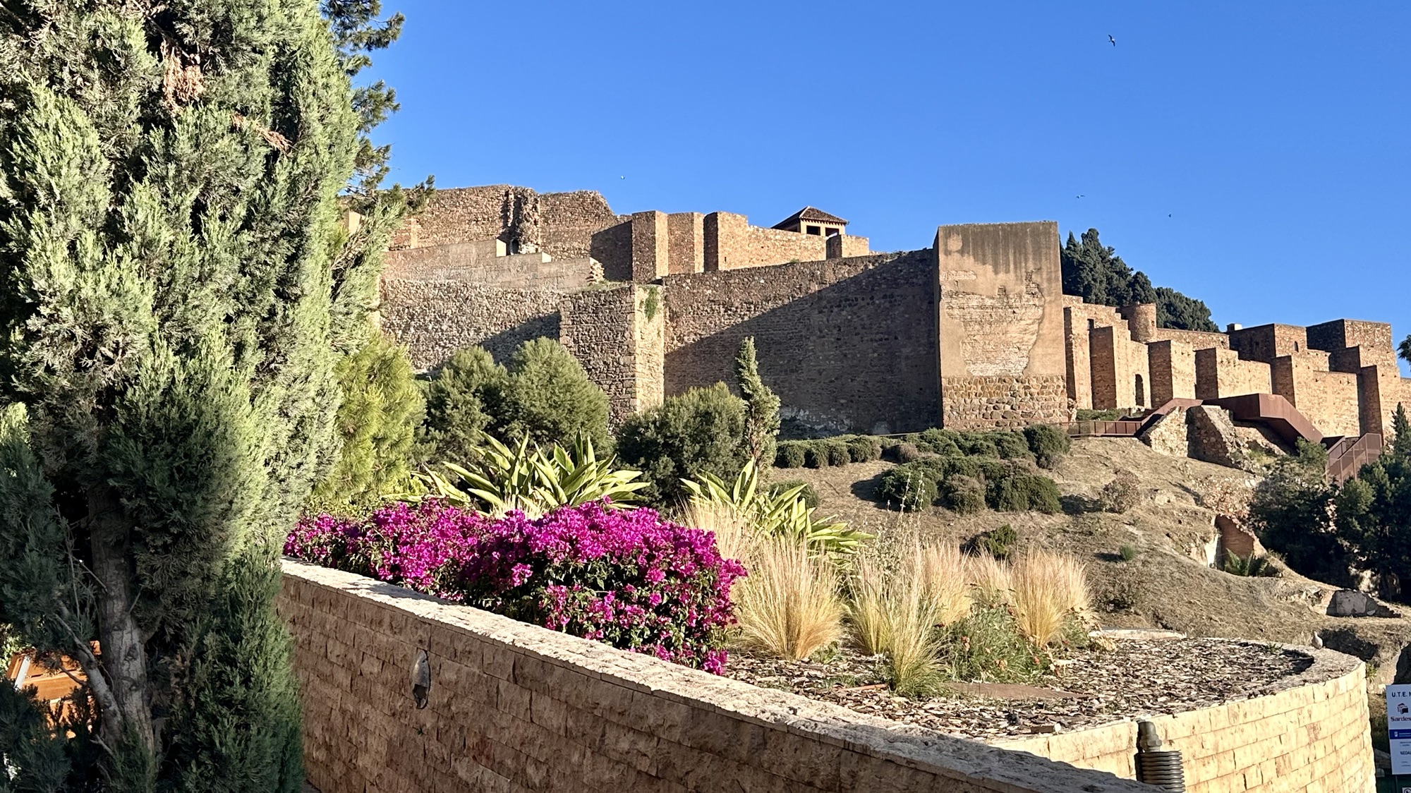 Tankeskridt_Inge Færch_Andalusien_Malaga_Alcazaba